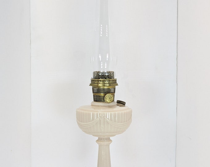 Vintage Oil Lamp, Oil Lantern by Aladdin Mantle Lamp Co. Model B