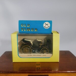 Vintage Igra Tatra President 1897 Model Car - Czechoslovakia Toy in Original Box