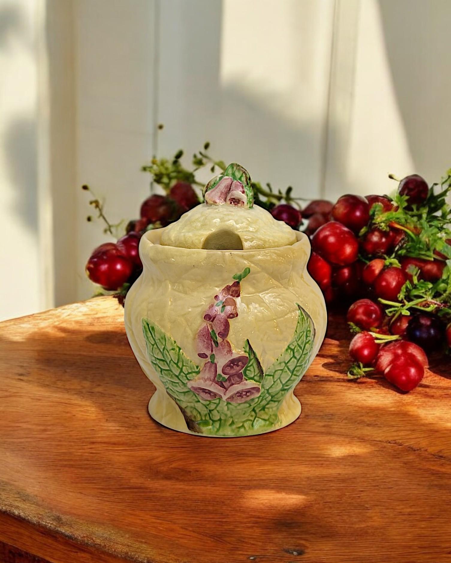 Carlton Ware 忘れな草ジャムセットinオリジナルボックス Carlton Ware Jam Pot - Etsy