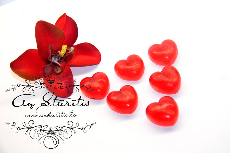 Red color mini transparent base wedding fragrance soap wedding favors personalized wedding favor wedding label heart soap