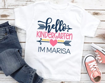 Boys School Announcement Top Back to School T-Shirt Collection Le Chic Kindergarten Dude Shirt First Day of School Dude Tee