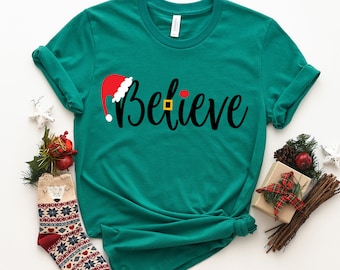 Women's Christmas shirt, Cute Women's Christmas shirt, Women's Christmas t-shirt, Christmas party shirt, Women's Christmas top, Holiday tee