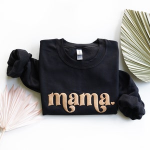 Mama Sweatshirt, Mama Est Sweatshirt, Mothers Day Gift, Cool Mom, First Mothers Day Gift, Personalized Gift, Mom Life Shirt, New Mom Gift