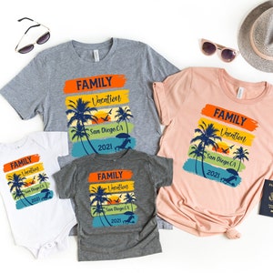 Custom Family vacation shirts, Family camping shirts, Family Vacation tees, Family vacation, Matching family vacation t-shirts, group shirt