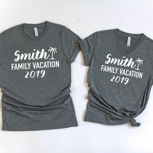 Custom Family Vacation Shirts, Matching Group Tees