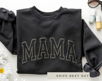 Mama Sweatshirt, Mama Est Sweatshirt, Mothers Day Gift, Cool Mom, First Mothers Day Gift, Personalized Gift, Mom Life Shirt, New Mom Gift