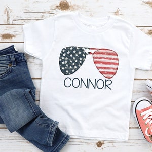 personalized kids 4th of july shirt custom 4th of july shirt cute 4th shirt kids baby 4th of july shirt toddler 4th of july shirt image 1