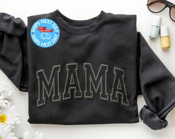 Mama Sweatshirt, Mama Est Sweatshirt, Mothers Day Gift, Cool Mom, First Mothers Day Gift, Personalized Gift, Mom Life Shirt, New Mom Gift