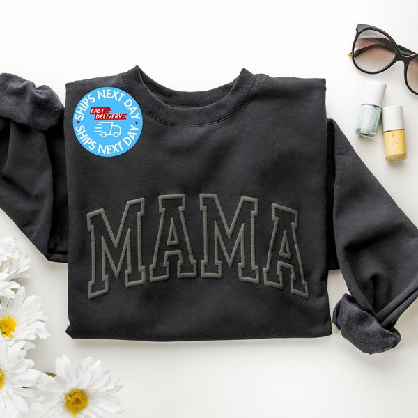 Mama Sweatshirt, Mama Est Sweatshirt, Mothers Day Gift, Cool Mom, First Mothers Day Gift, Personalized Gift, Mom Life Shirt, New Mom Gift