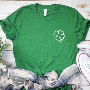 Green hotsell shamrock shirt