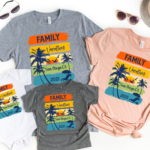Custom Vacation Shirt Family Matching Vacation Shirts Etsy