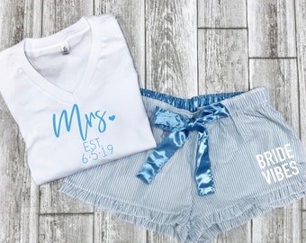 seersucker wedding dress