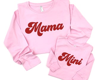 Mommy and me outfits, mothers day gift, mama and mini shirt, mom and daughter shirt, mommy and me shirts, mommy and me outfit, gift for mom