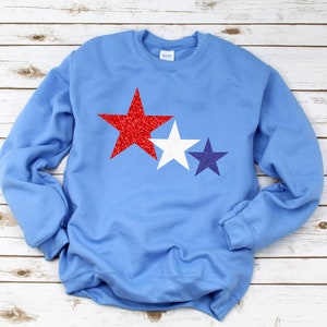 4th of july sweatshirt, womens 4th of july, america shirt, 4th of july, patriotic shirt, red white and blue, 4th of july pullover, glitter