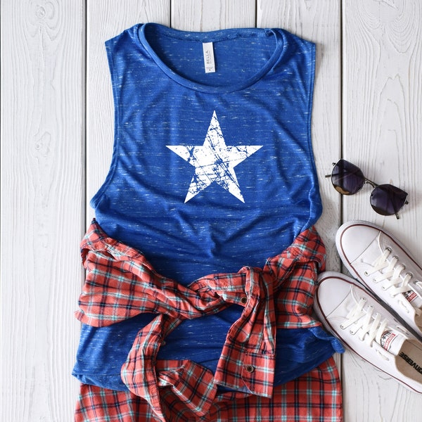 usa tank, star tank, fourth of July tank, patriotic tank, memorial day tank, 4th of July shirt, 4th of July tank top, red white blue