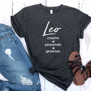 leo sign shirt, zodiac shirt, astrology shirt, leo astrological sign shirt, Leo shirt, Leo birthday gift, personalized gift, gift for her