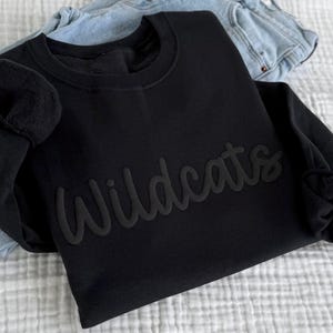 Custom Team Name Sweatshirt, Sports Team Crewneck, School Spirit Sweatshirt, Mascot Sweatshirt, College Sweatshirt, Sport Crewneck