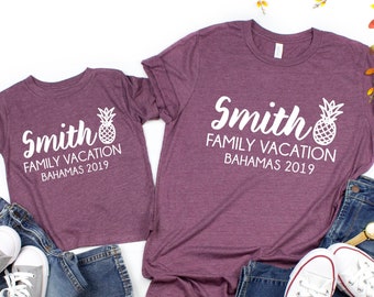 bahama vacation shirts - custom vacation shirts - Family vacation shirts - Family Vacation tees - Matching family vacation t-shirts