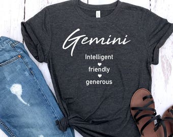 Gemini Shirt Etsy