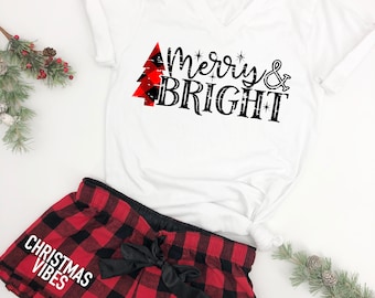 Women s Christmas Pjs Christmas Pajamas Cute Christmas Sleepwear Christmas Eve Pajamas Womens Pajamas Christmas Christmas Pj Set Etsy