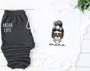 mom coming home outfit, baby shower gift for mom, new mom gift set, new mom shirt, new mom sweatpants, mom outfit, gift for new mom