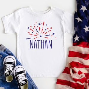 personalized kids 4th of july shirt - custom 4th of july shirt - cute 4th shirt kids - baby 4th of july shirt - toddler 4th of july shirt