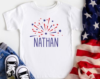 personalized kids 4th of july shirt - custom 4th of july shirt - cute 4th shirt kids - baby 4th of july shirt - toddler 4th of july shirt