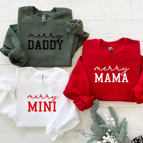 Family Christmas Pajamas, Mommy and Me Christmas Sweaters, Matching Christmas Shirts, Christmas Outfit, Matching Christmas Pajamas