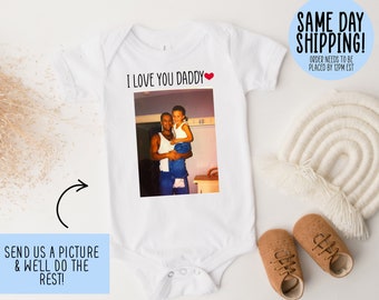 Personalized Onesie®, Custom Onesie®, Baby Onesie®, Baby Shower Gift, Baby Gift, Personalized Baby Boy Onesie®, Fathers Day Gift