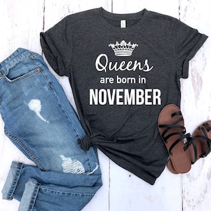 November birthday shirt ideas clearance