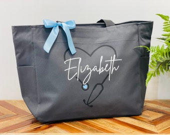 Nurse gift, Gift for nurse, graduation gift, nurse graduation gift, doctor gift, nurse, tote, tote bag, personalized nurse gift