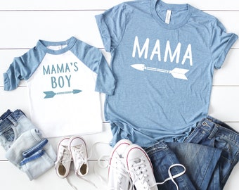 Mom Son Shirts Etsy