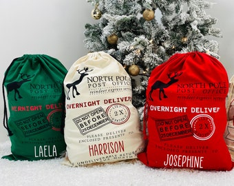 christmas gift, Santa bag, oversized Santa sack, Christmas bag, Personalized Christmas bag, bag for presents, custom Santa sack