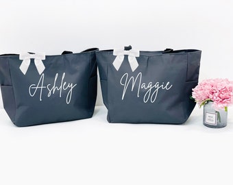 Bride Tote Bags, Personalized Bride Bag, Wedding Gift, Bridal Shower Gift, Gift For Bride, Bridal Gift, Honeymoon Gift, Bag for Bridesmaid