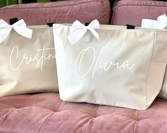 Bridesmaid Tote Bags, Personalized Bridesmaid Bags, Bridal Party Bridesmaid Gifts, Maid of Honor Tote, Custom Bridesmaid Tote Bags, Tote Bag