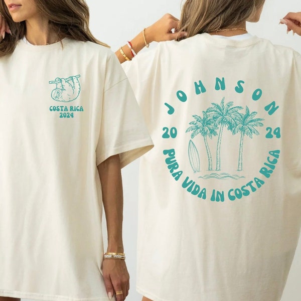 Costa Rica Shirt, Custom Family Vacation Shirts, Family Camping Shirts, Family Vacation Tees, Family Vacation, Matching Family Vacation Tee