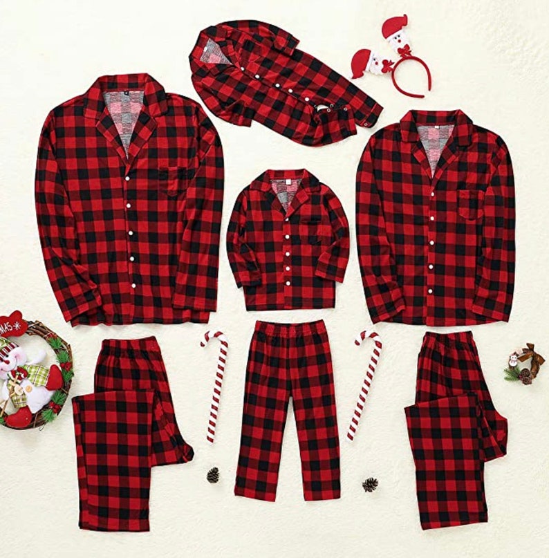 Family Christmas Pajamas, Custom Family Shirts, Couples Christmas Pajamas, Matching Family Christmas Pajamas, Family Photoshoot Shirts image 5