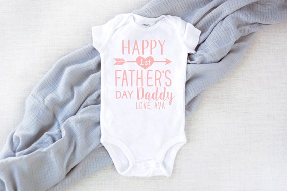first fathers day gift from baby, fathers day gift from child, fathers day gift, Fathers day gift, gift for daddy, baby tee for fathers day
