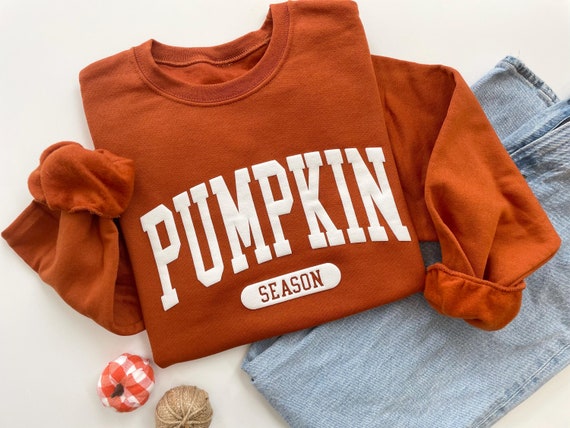 Pumpkin Season Sweatshirt, Fall Crewneck for Women, Autumn Outfit, Pumpkin Sweater