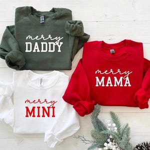 Family Christmas Pajamas, Mommy and Me Christmas Sweaters, Matching Christmas Shirts, Christmas Outfit, Matching Christmas Pajamas