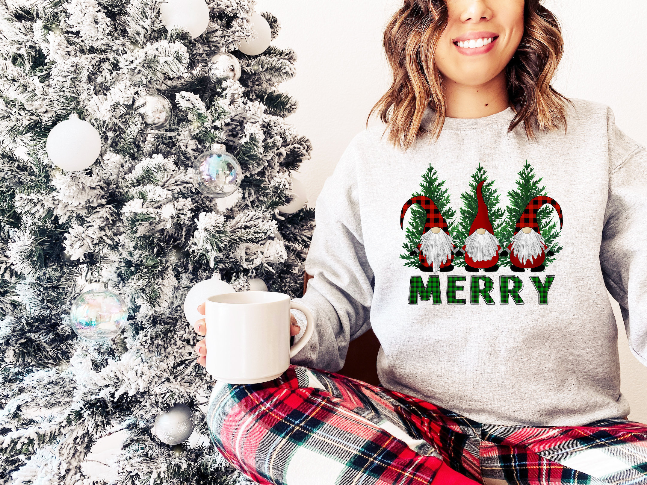 Gnomes Christmas Sweatshirt Womens Christmas Shirt Womens - Etsy Norway