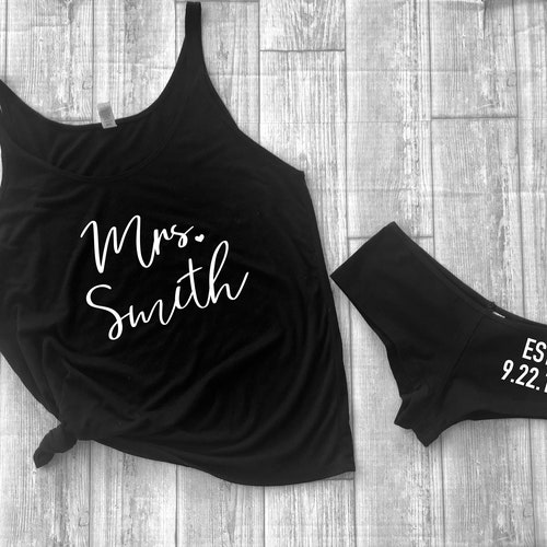 Gift for Husband Gift for Bridecustom Bride Undies Custom Etsy