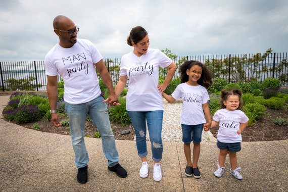 Husband and wife hotsell matching birthday shirts