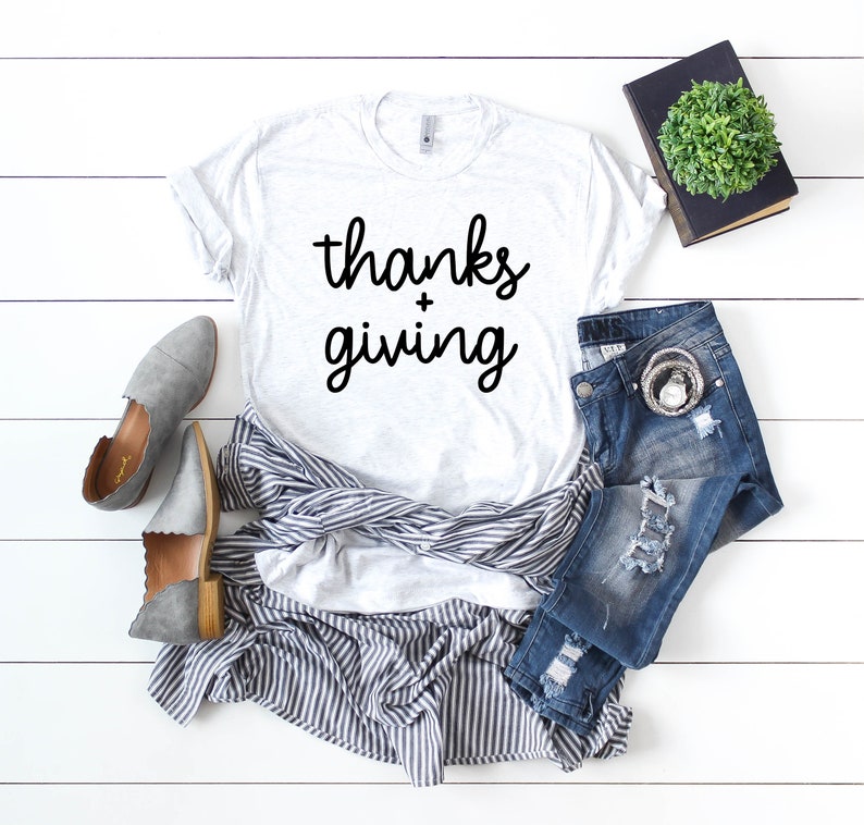 womens thankful shirt