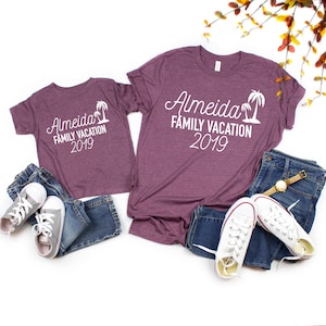 custom vacation shirts - Family vacation shirts - Family Vacation tees - Matching family vacation t-shirts - personalized vacation tees