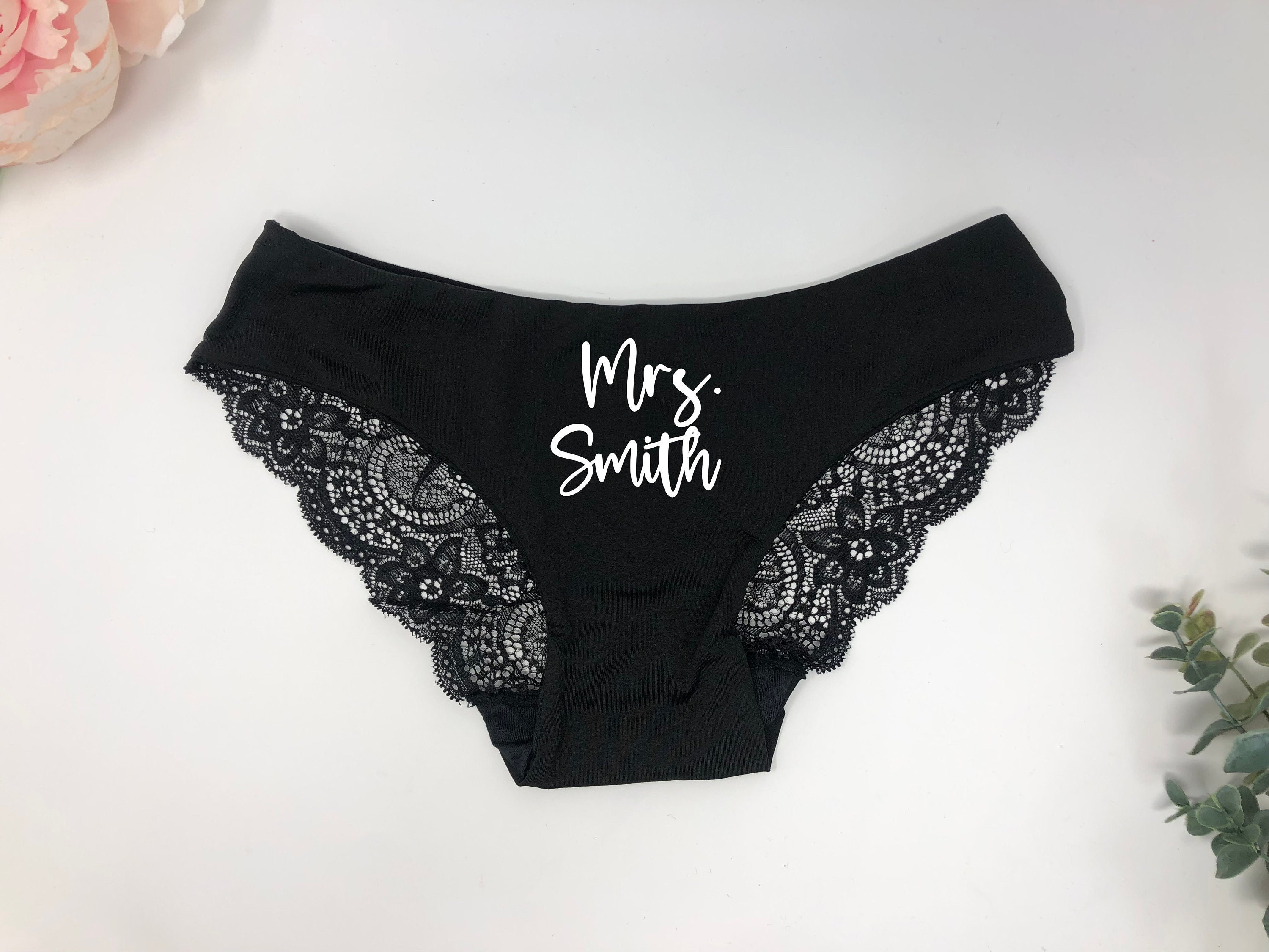 lace underwear, womens lace underwear, bride underwear, new mrs underwear, honey moon outfit, bridal shower gift set, gift for bride