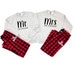 mr and mrs couple pajamas, Our First Christmas Pajamas, Couples Christmas pajamas, matching christmas pajamas, Newlywed Christmas Pajamas 