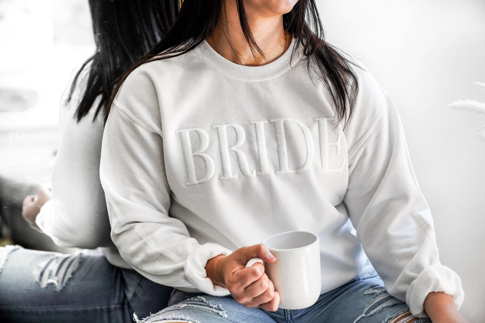 Embossed Engagement Gift, Future Mrs Sweatshirt, New Mrs Sweatshirt