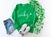 St. Patricks day sweatshirt - Women's Saint Paddy's day outfit - Cute Saint Paddy's day wear - Lucky Sweater - Shamrock Top - 
