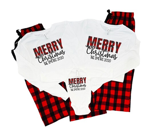 Buffalo Plaid Christmas T-shirts 